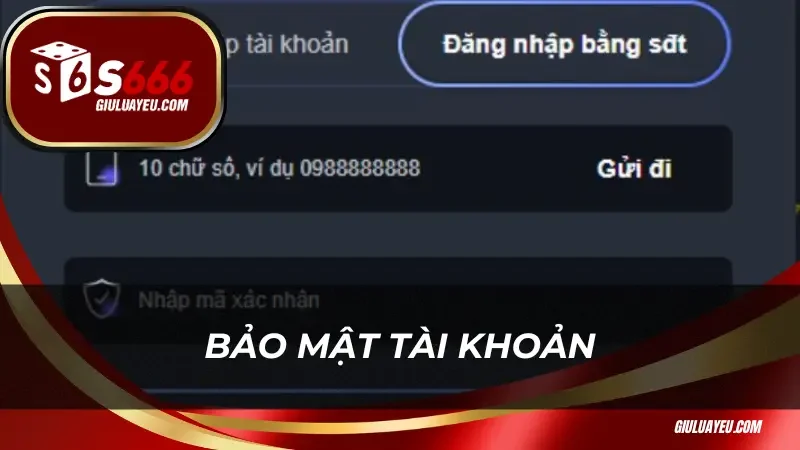 Bảo mật tài khoản